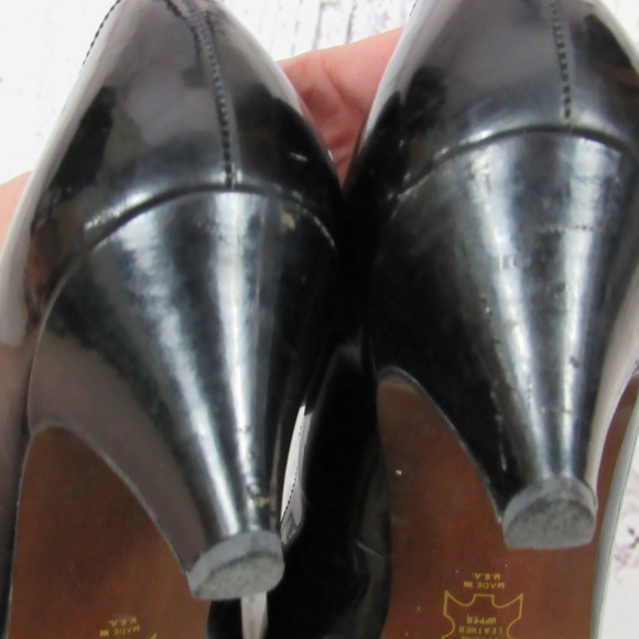 Selby Comfort black patent leather kitten heels - Picture 7 of 8